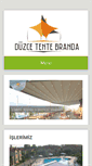 Mobile Screenshot of duzcetente.com